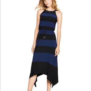 WHBM Colorblock Maxi Dress
